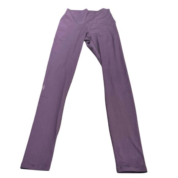 Fleo Comfortable Stretchy‎ Soft Gym Athletic Leggings in Purple Size XS - Picture 1 of 5